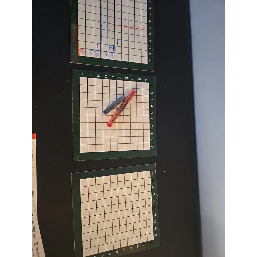 Vintage Parker Brothers Flip For Fun Game 1966 Complete In Box Original‎ Crayons